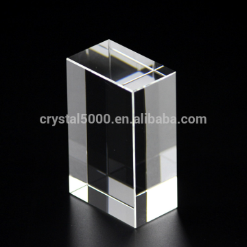 whosale cheap 3d laser engraved raw crystal cube