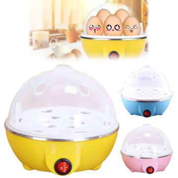 Egg Boiler Mini Digester 7 Egg Poacher for Steaming Cooking Boiling and Frying Kitchen Appliance Steam Cooker for Home Breakfast