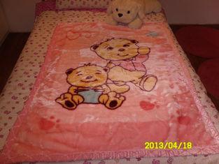 Antistatic Breathable Polyester Baby Blanket Fleece Hotel W