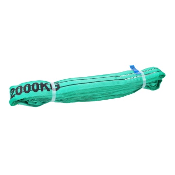 Hochwertiger Polyester -Rund -Gurtband mit Ratschenpeitschenriemen - WLL 2000 kg