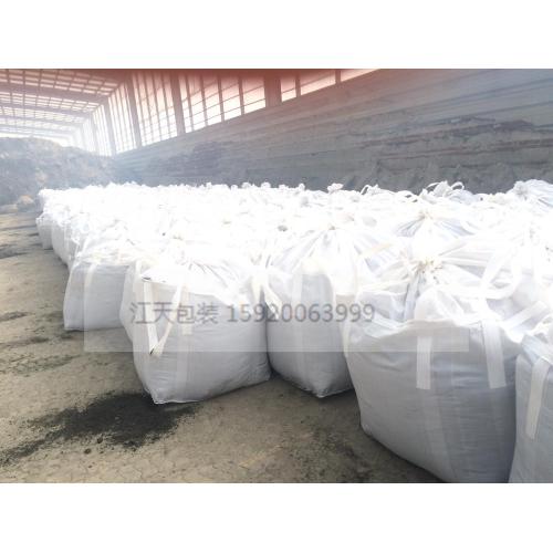 White one ton bag of sludge