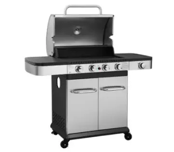 Outdoor Party Easily Assembled Bbq Grill Full Stainless Steel Garden Bbq Gas Grill