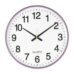 Modern Mauve Silent Quartz Wall Clock