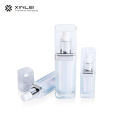 60ml high-end design of white acrylic cosmetic bottle