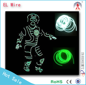 for festival! new colorful high brightness rgb el wire wholesale for decoration romantic night