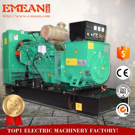 300kw 380kva high quality open frame silent type diesel generator