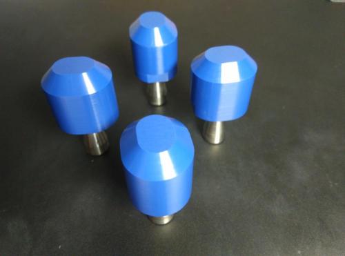 Automative welding location pin made of nanometer zirconia