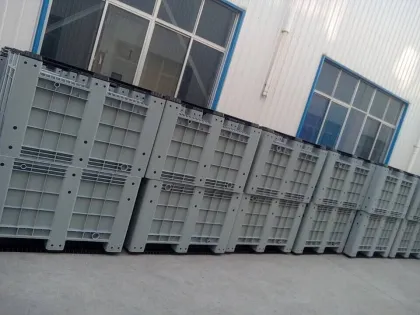 Logistics turnover plastic pallet container crate