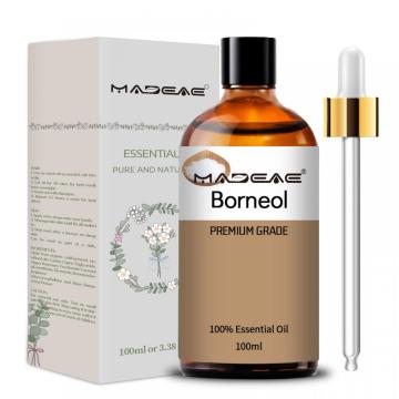 Grado terapéutico 100% puro Pure Natural Borneol Essential Oil para el crecimiento del cabello Masaje de jabón de vela