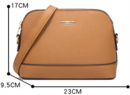 Brown Retro Vintage Four-piece Bag Set