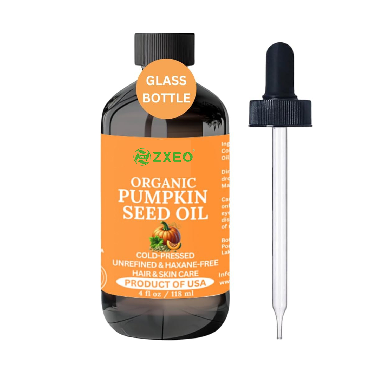 Óleo de abóbora de alta qualidade Óleo de transportadora natural Pumpkin Pumpkin Oil para cuidados com a pele a melhor preço