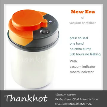 modern ande fashionable   Preservative Round Container for housewife