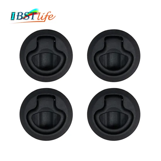 4 Pieces IBST LIFE Non-locking handle Flush Boat marine Latch Flush Pull Latches Slam lift handle Deck Hatch marine hardware