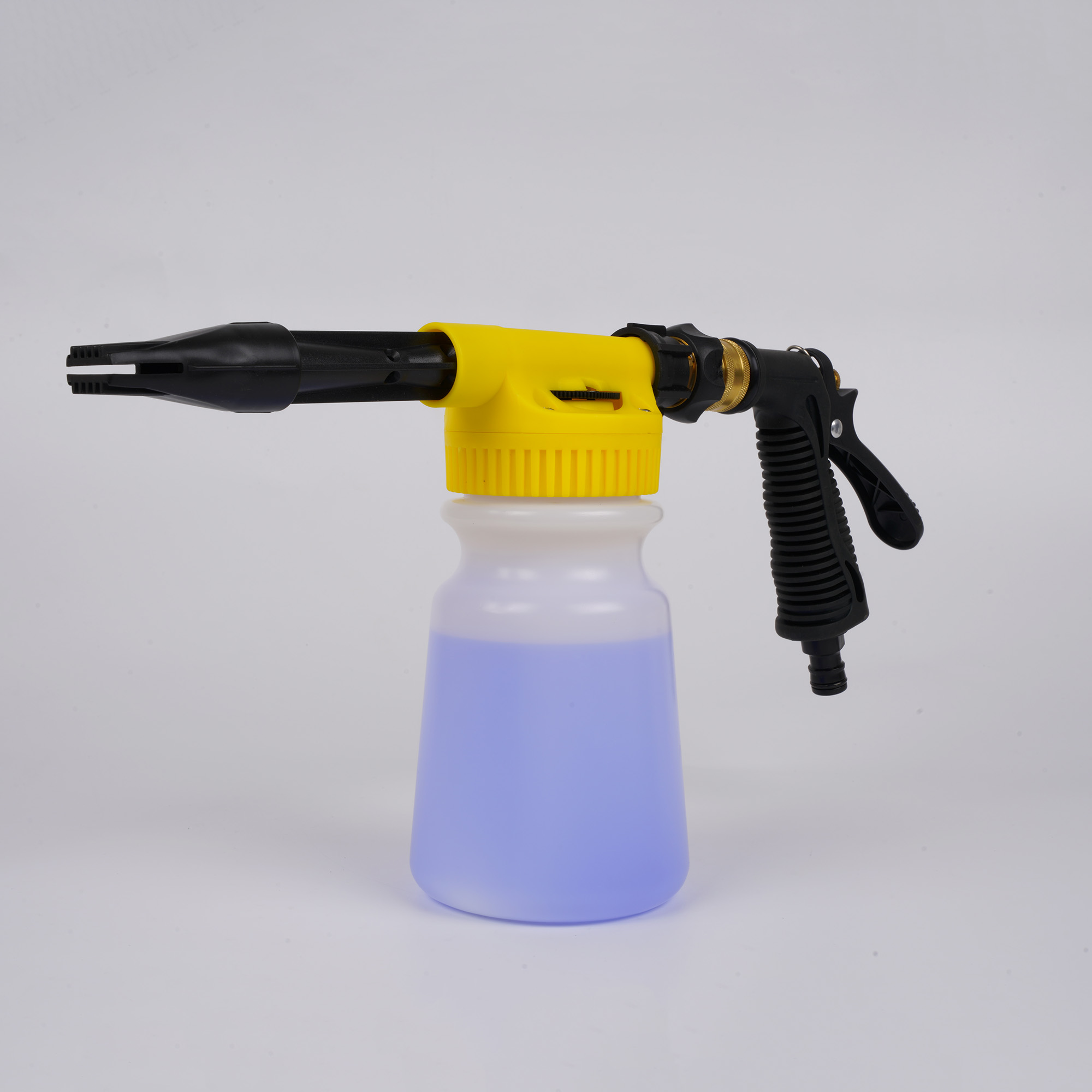 2021 1L Justerbar snöskum Mini Sprayer Low Pressure Car Washing Gun Cleaning Lance