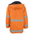 Orange Reflective Safety Work Jacket