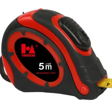 twice-rubber measuring tape 5M/25FT twice-rubber tapes