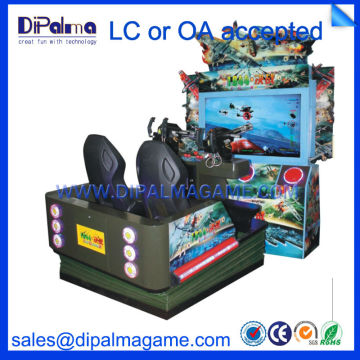 Final battle in 1944 simulate coin operated arcade gun shooting game machine