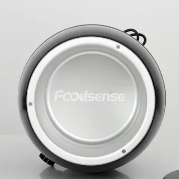 Commercial Electric Soup Kettle Countertop Food Kettle Warmer with Stainless Steel Pot and Hinged Lid