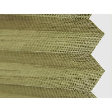 made to measure motorized pleated shade blinds fabric