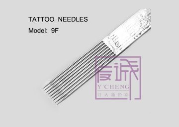 8f 7f 6f Pre-sterilized Long Taper 3.0 Mm-4.0mm On Bar Flat Tattoo Machine Needles