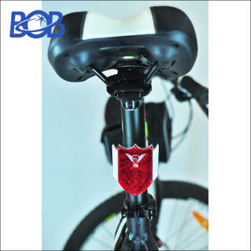 Exclusive unique appearance design bicycle accessories 3 modes led bike light with rear light