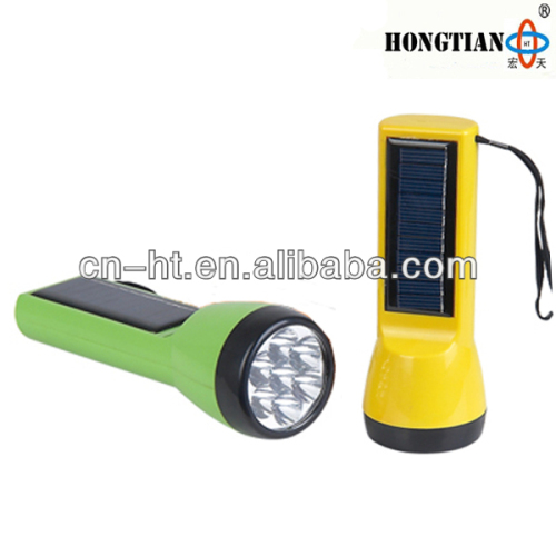 emergency rechargeable solar electric torch