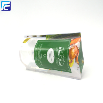 Food packaging plastic pouch bags