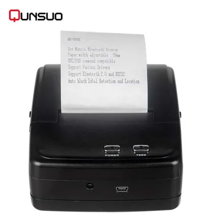 2inch portable Bluetooth dot matrix printer 5.5MM/S speed