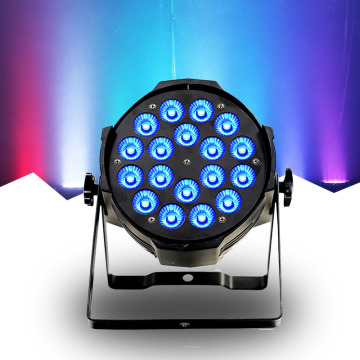 18x10W DJ Lighting Equipment for Indoor Disco, Night Club, Stage Events - RGBW 4-in-1 Wash Light LED PAR