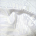 Stretch Knitting Pigment Lycra White On White Fabrics