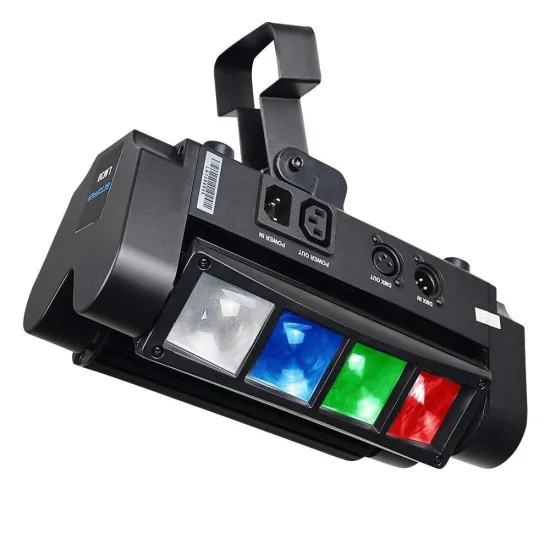 Bigdipper mini spider Stage Led Light Moving Head Light 8*3W RGBW Color for mobile dj gigs Xmas birthday party bar club and mu