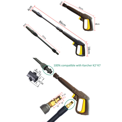 Druckreiniger-Sprühpistole für K2-K7