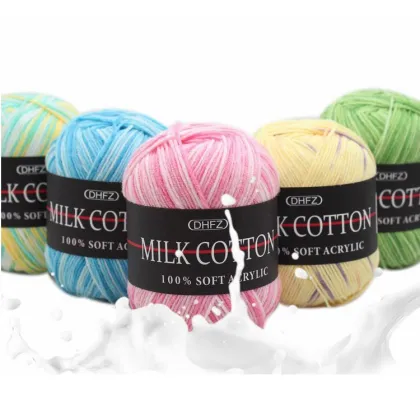 Factory Supplying thick knitting yarn thick cotton crochet yarn sweater yarn prices