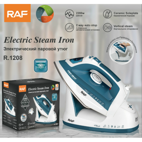 electric anti-drip steam iron