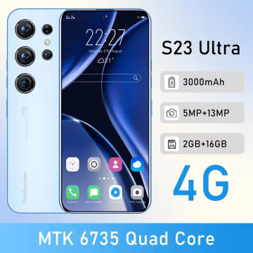 Yeni Global Kilidi S23 Ultra 5G Akıllı Telefon 7.3 İnç Tam Ekran Cep Telefonu Çift Sim Android 12 Cep Telefonu 16GB 512GB Depolama