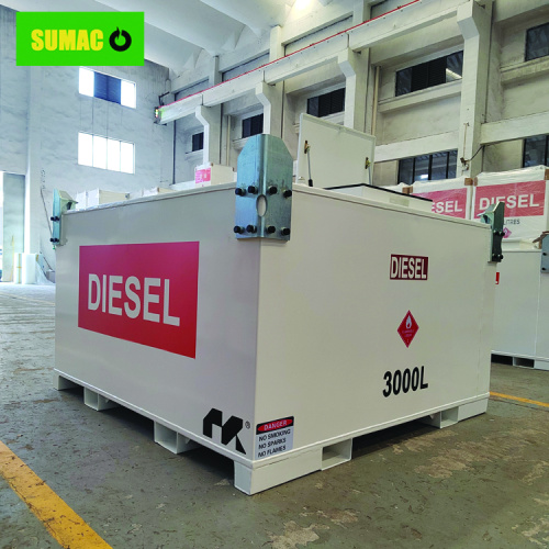 Aço de aço carbono diesel combustível cubo a gasolina IBC Tank