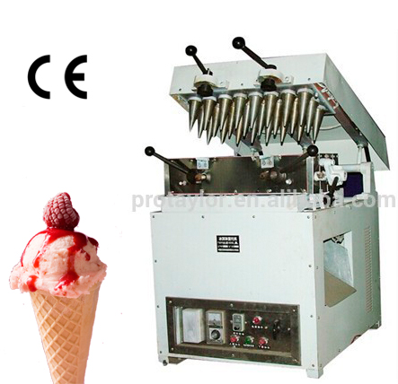 Cone de pipoca/máquina automática de casquinha de sorvete macio