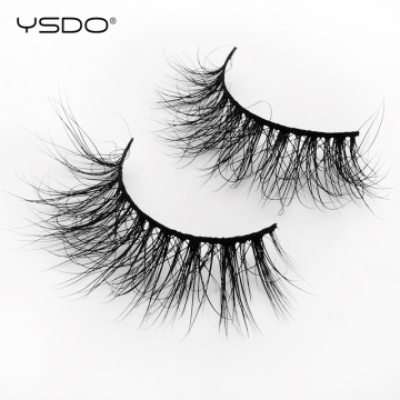 YSDO 1 pair mink eyelashes criss-cross lashes hand made 3d mink lashes soft dramatic eyelashes lashes maquillaje false eyelashes