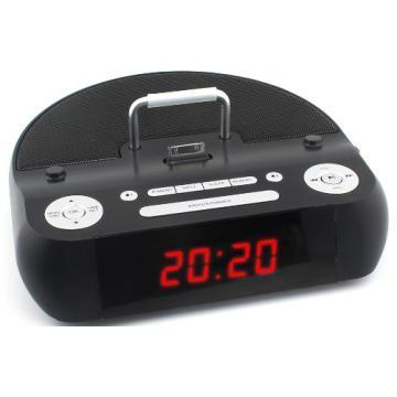 Lightning connector Docking Speaker with FM Radio and clock Alarm