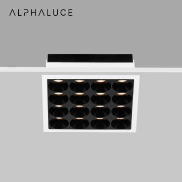 Dimtowarm Recessed Gimbal Dimmable LED Downlights with Linear Aluminum Extrusion