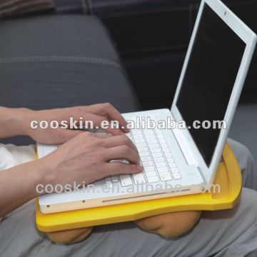 Cool cute lazy bed knee plastic laptop tray bean bag