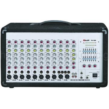 Power Mixer With Biuld-in Audio Power Amplifier