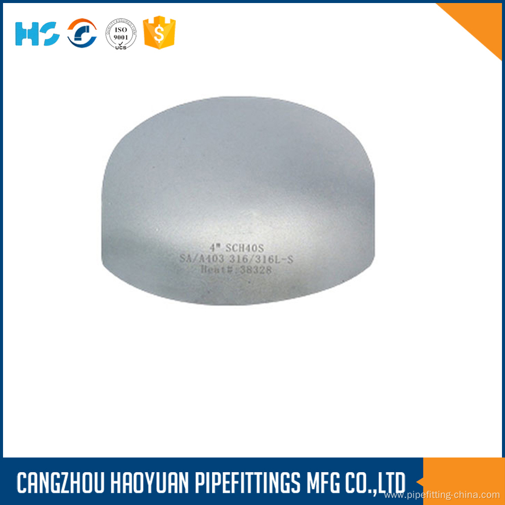 Buttweld Ms Steel Pipe Cap B16.9