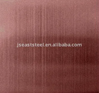 Hair Line PPGI, brushed surface steel coil