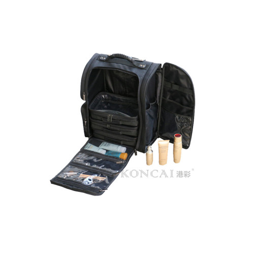 Wholesale New design cheap nylon makeup trolley case