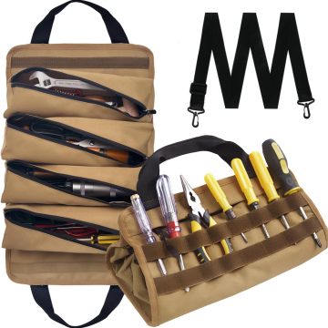 Heavy Duty Wrench Storage Bag: Tool Tote Bag & Organizer