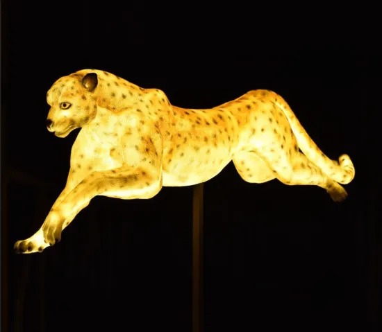Simulated Luminous Cheetah Lights
