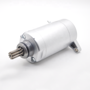 Supper Factory's 3-Bolt Upper Electric Starter Motor for Motorcycle EV Applications: ZIP50, PIAGGIO 80, LIBERTY 50, CH80 Models