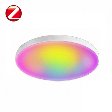 Tuya Zigbee Smart RGB RGBCW Dimmable LED Ceiling Light for 110V/220V, Compatible with Alexa and Google Home