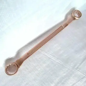 Non-sparking double-headed plum wrench